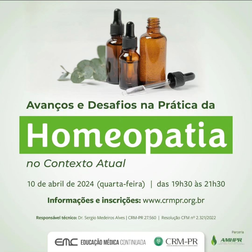 10 de Abril – Dia Internacional da Homeopatia